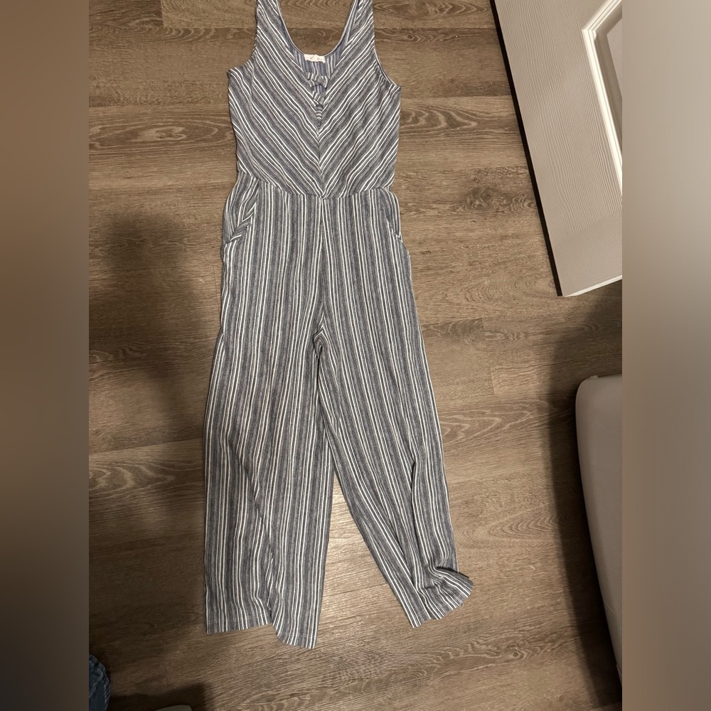 Black and white romper size small